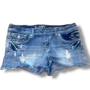 Wallflower Women's Blue Jean Shorts